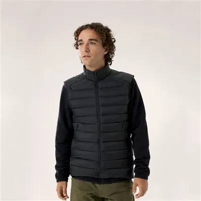 Herre monteret pufferjakke